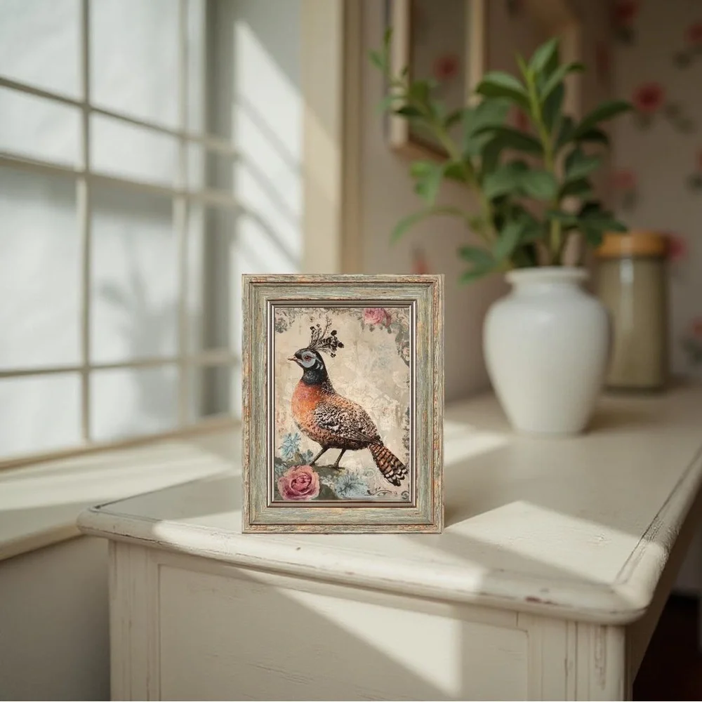 French Country Quail Wall Art